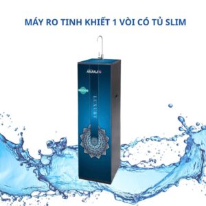 Máy Ro Tinh Khiết 1 Vòi Có Tủ Slim